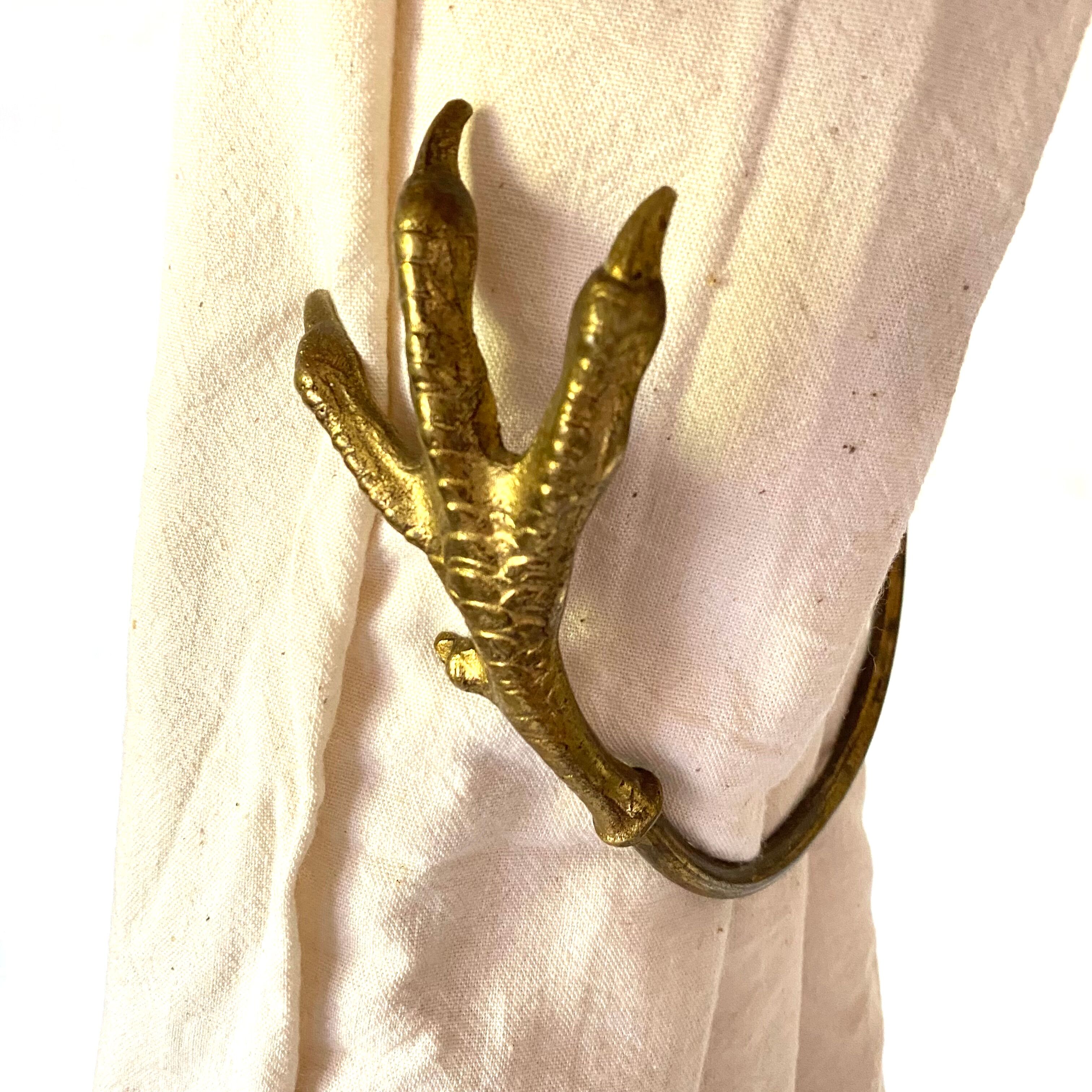 Old bronze curtain blaze