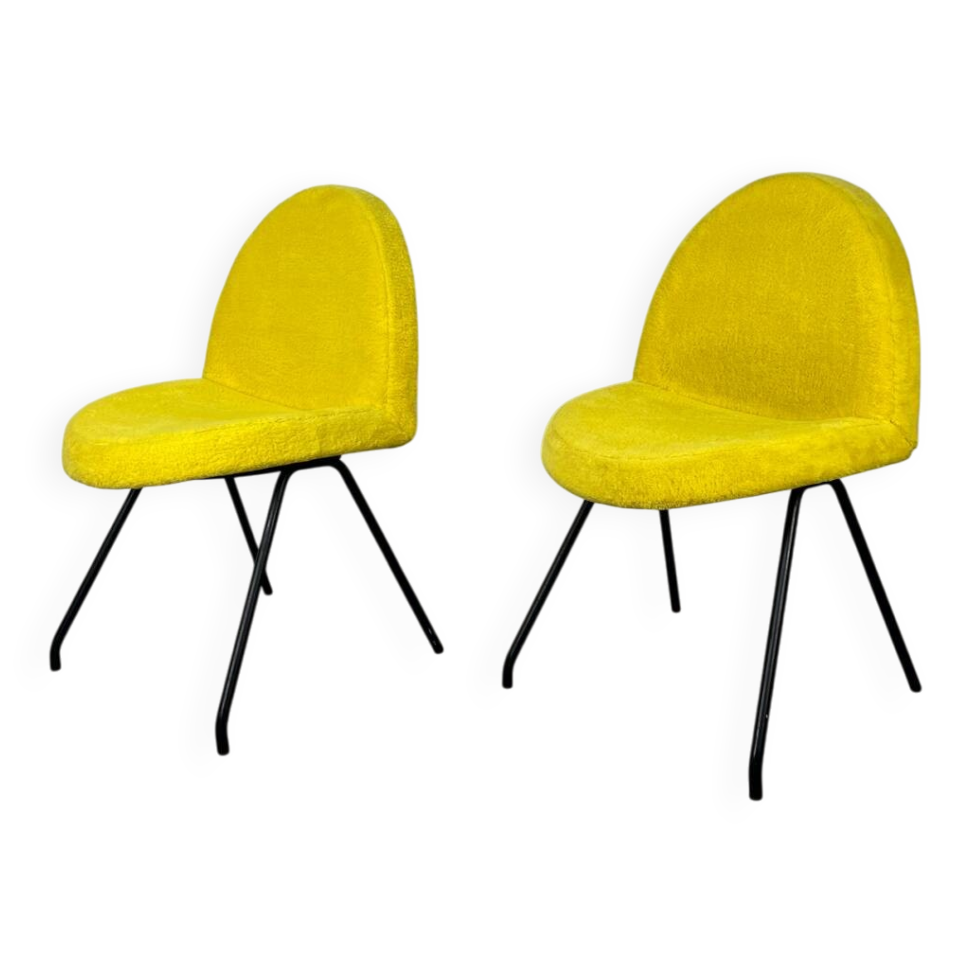 2 chairs 771 by Joseph André Motte for Steiner