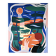 Peinture acrylique sur toile - Songe boisé