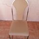 Chaises de salon vintage en laiton de belgo chrome, 1970s