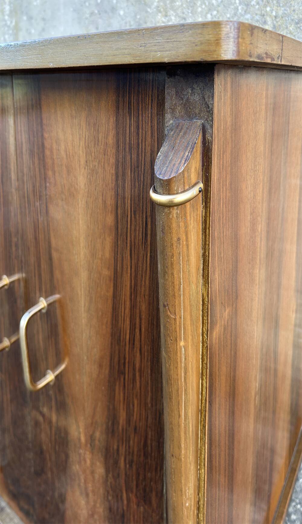 Art Deco bar cabinet, rosewood, 1930s