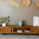 Vintage wooden sideboard (shallow)