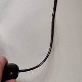 Large vintage glass mosaic egg lamp