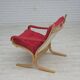 1970s, Norwegian design by Ingmar Relling, model "Siesta", set of 2 chairs.