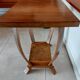 Rectangular Art Deco pedestal table