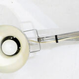 Chrome articulated office lamp