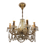 Antique French crystal chandelier