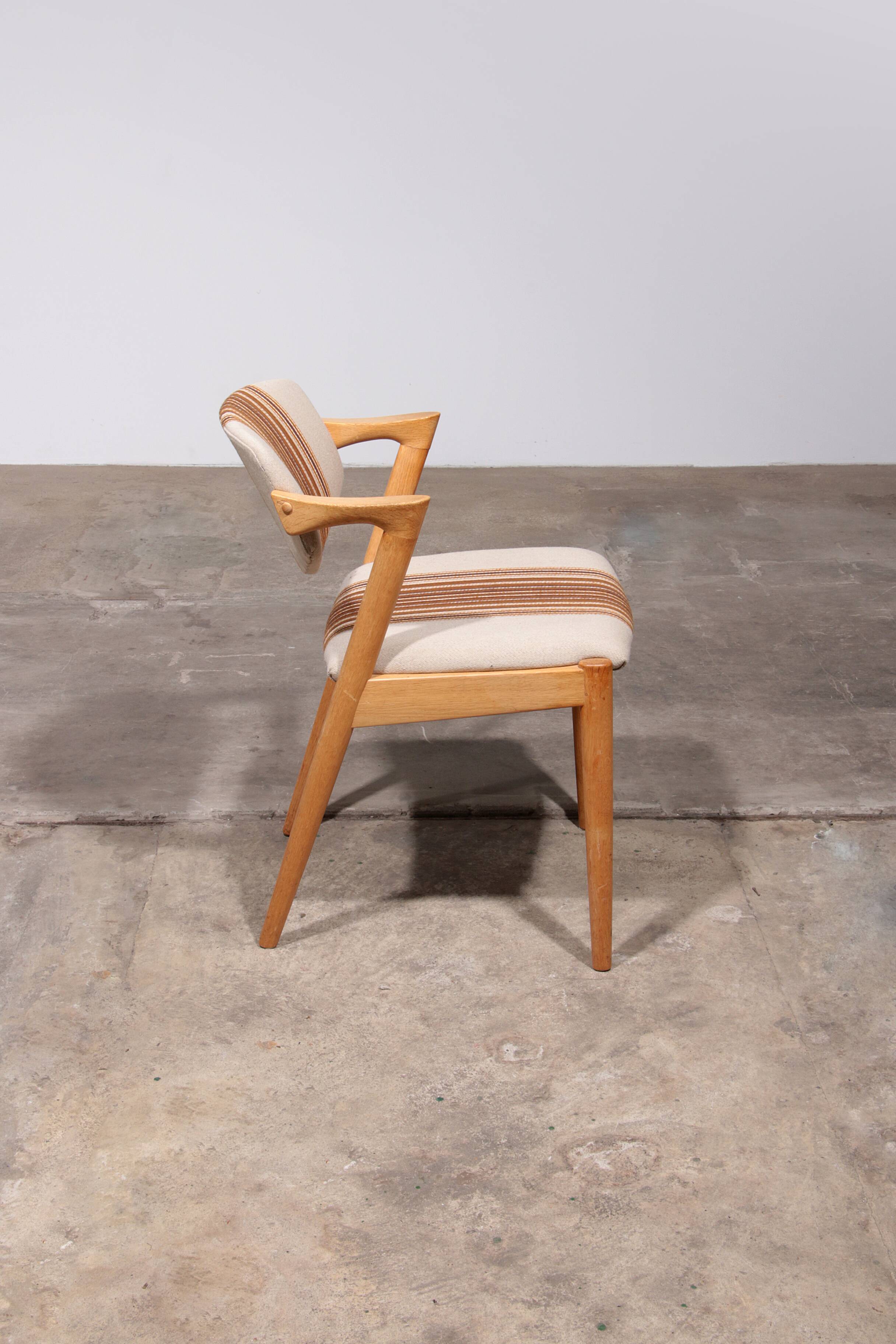Kai Kristiansen 14 chairs Model 42 made by Schou Andersen 1960 Denmark