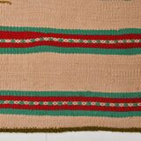 2x10 Red & Green Kilim Runner Rug, 79x323Cm