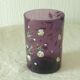 Fine crystal enamel cup glass 19th n1