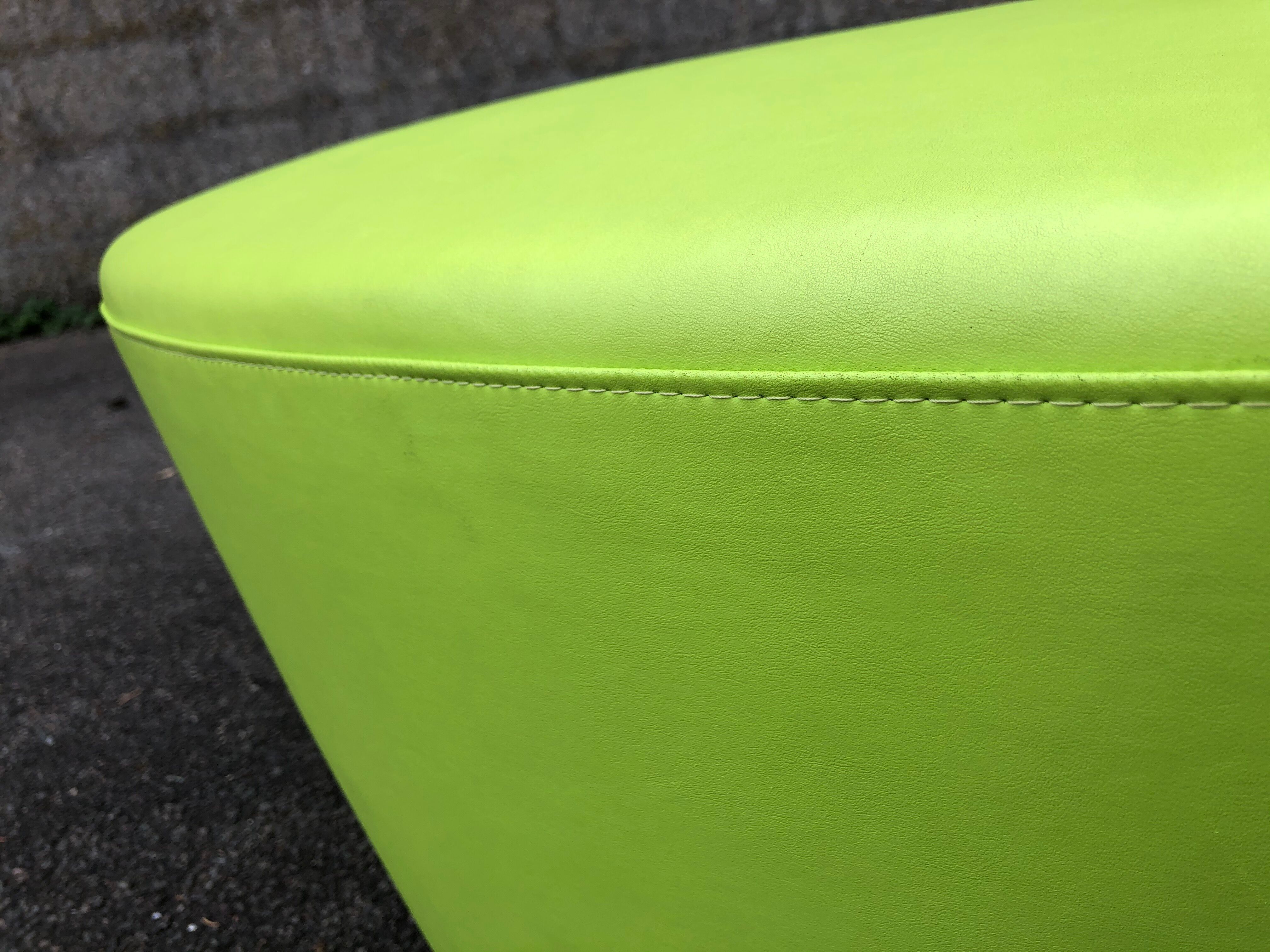 2 Tacchini Green Polar Beanbags