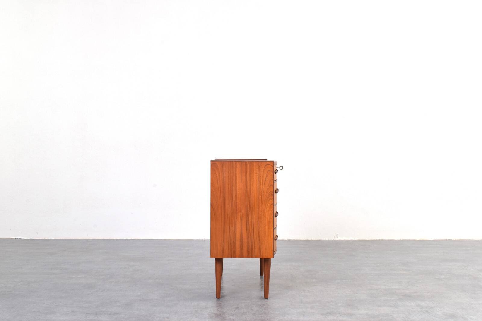 Mid Century Norwegian Teak Chest Of Drawers By Brødrene Blindheim For Sykky