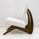 Pair of Adrian Pearsall Midcentury Walnut Lounge Chairs for Craft Associate