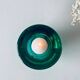 Kosta Boba green glass candle holder