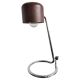 Lampe de bureau Bauhaus avec support infini et abat-jour métallique, années 1970