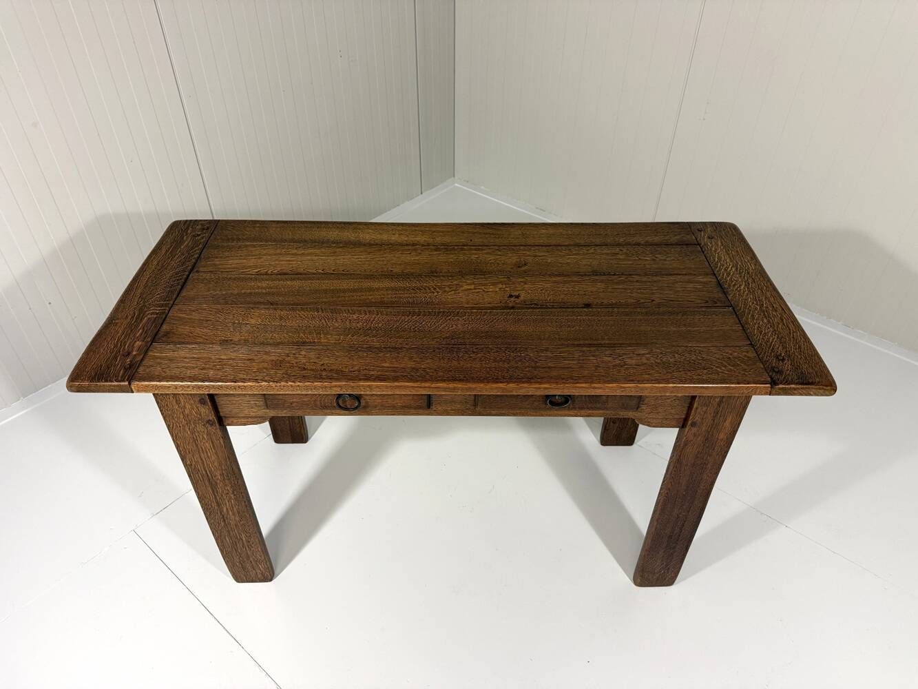 Rustic oak console table or desk 1960’s