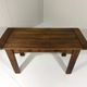 Rustic oak console table or desk 1960’s