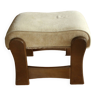 Bedroom stool, step stool, vintage from the 1970s