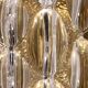 Appliques murales en cristal Waterdrop de Carl Fagerlund pour Orrefors