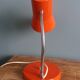 Lampe de bureau flexible années 70 orange