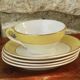 lot of old cups and saucers