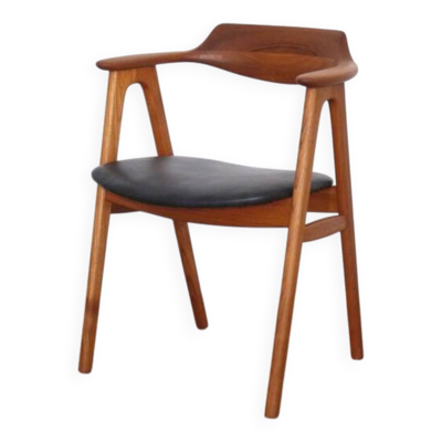 Fauteuil danois ''Modele 42'' en teck de E kirkegaard 1960