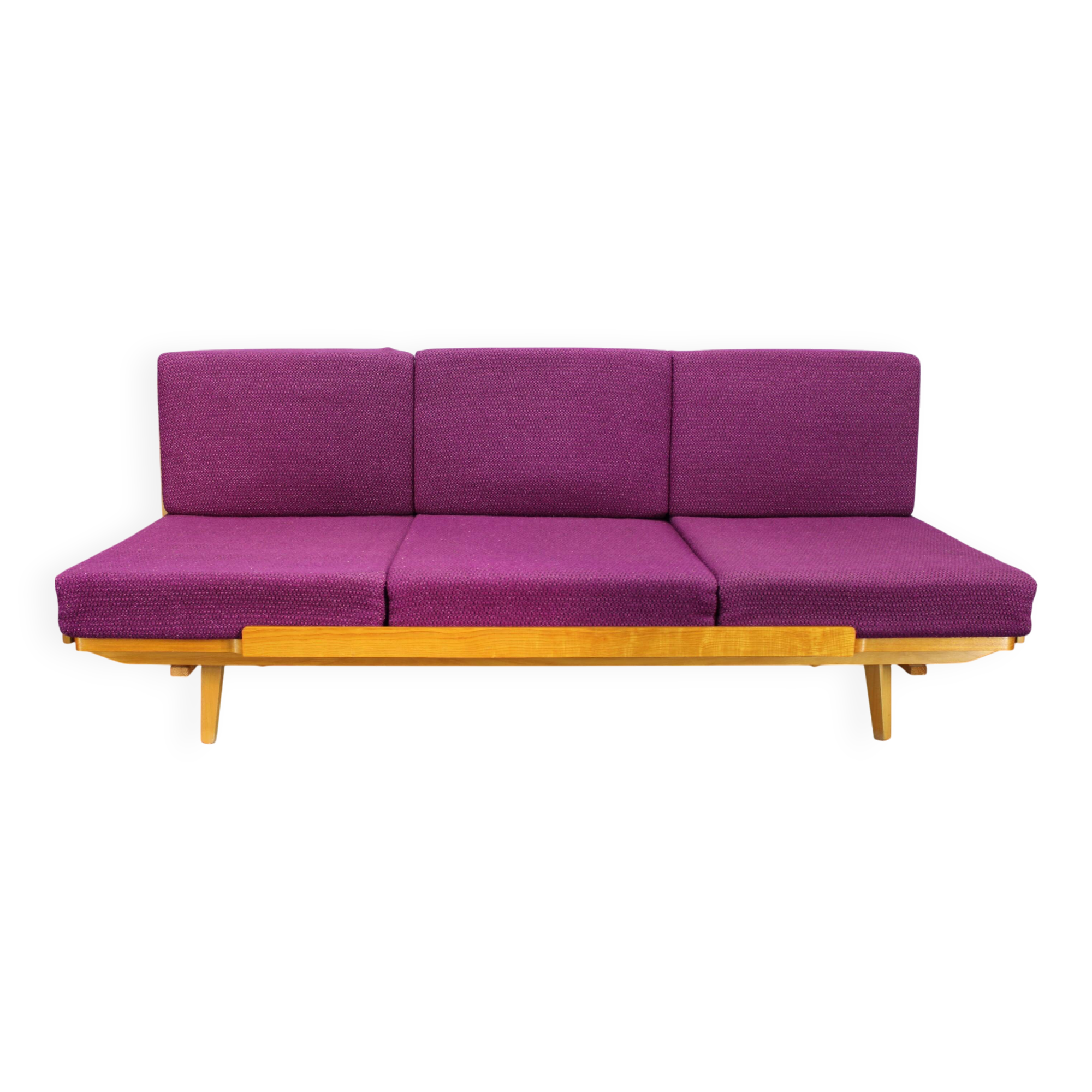 1960s Convertible 3-Seater Sofa by Jitona , Czechoslovakia