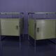 Set of Two Bauhaus Night Stands by Vichr & Co., 1930s