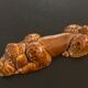 10 ceramic knife holders in the shape of a recumbent poodle