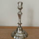 Louis XIV style silver metal candle holder