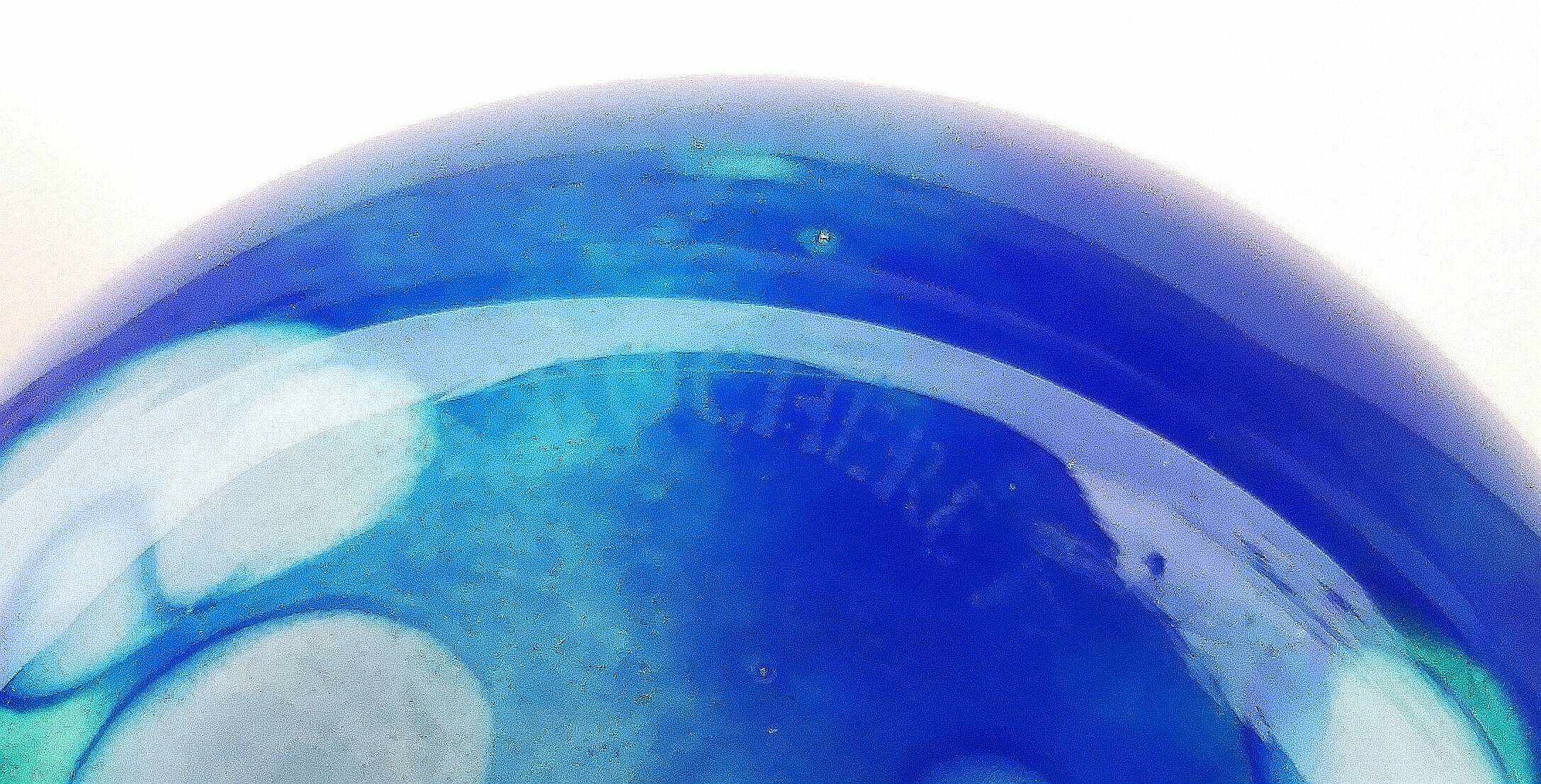 Single-flower vase, La Rochère art glassware