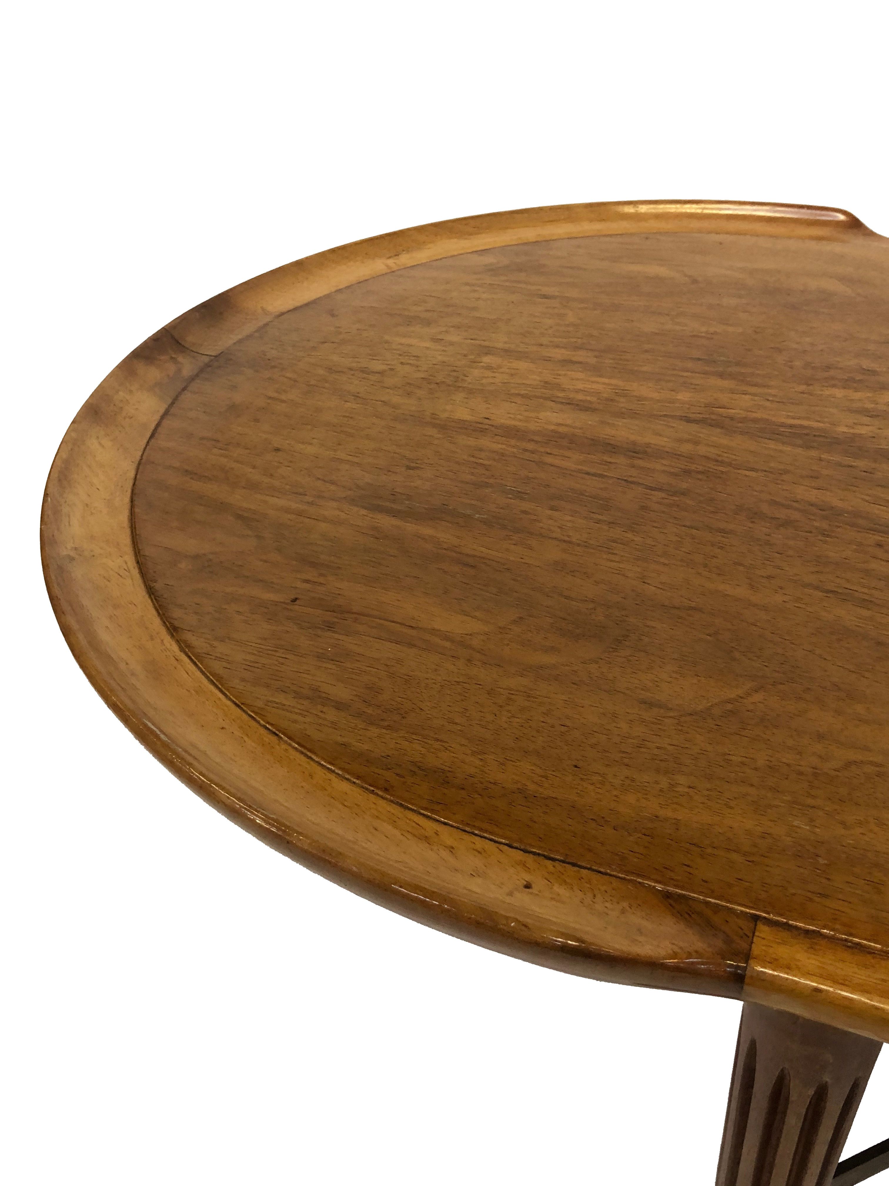 Vintage wooden coffee table, A.A. Patijn for Zijlstra Joure, 1950s