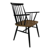 Chaise Ilmari Tapiovaara avec accoudoir, années 1960.