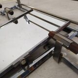 Art Deco chrome coat rack