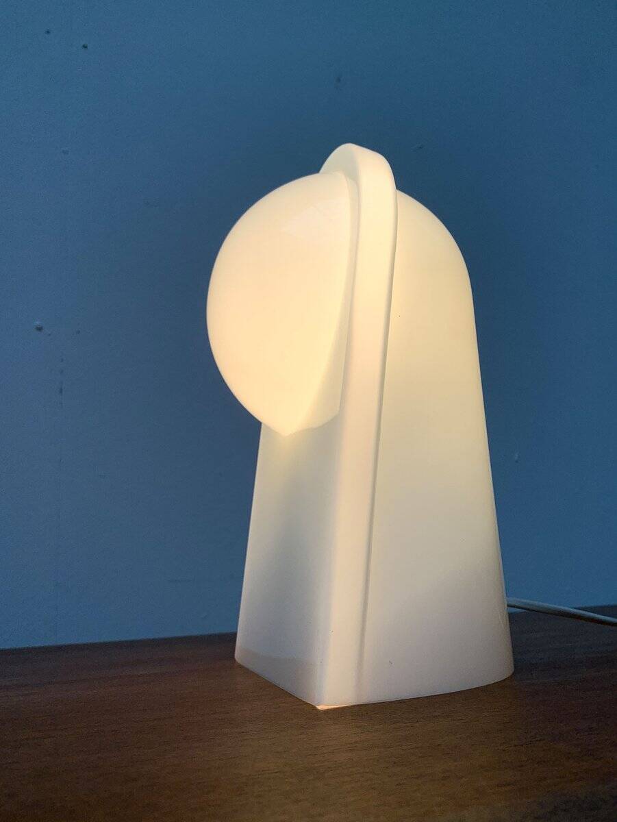 Mid-century German space age postmodern glass table lamp by Peill & Putzler, 1960s