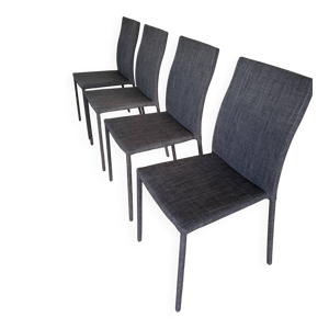 Chaise Slim Ligne Roset - anthracite