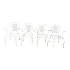 4 fauteuils Provençaux - fer