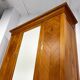 Large Art Nouveau cabinet in marquetry oak 1918-1930