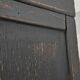 Ancienne Armoire parisienne d’école bois chêne noir