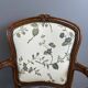 Pair of Louis XV Style Armchairs and Two Footstools, 19th Century
