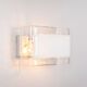 Set of three La Murrina wall lamps in Murano glass