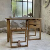 Architect's desk and stool from the 70s