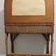 70s wicker and rattan hairdresser