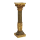 Classical Gold Column Resin Pillar Baroque Style 20th Century