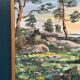 Original Mid 20th Century Painting – Rita Hansen (Oslo, 1924) – Framed