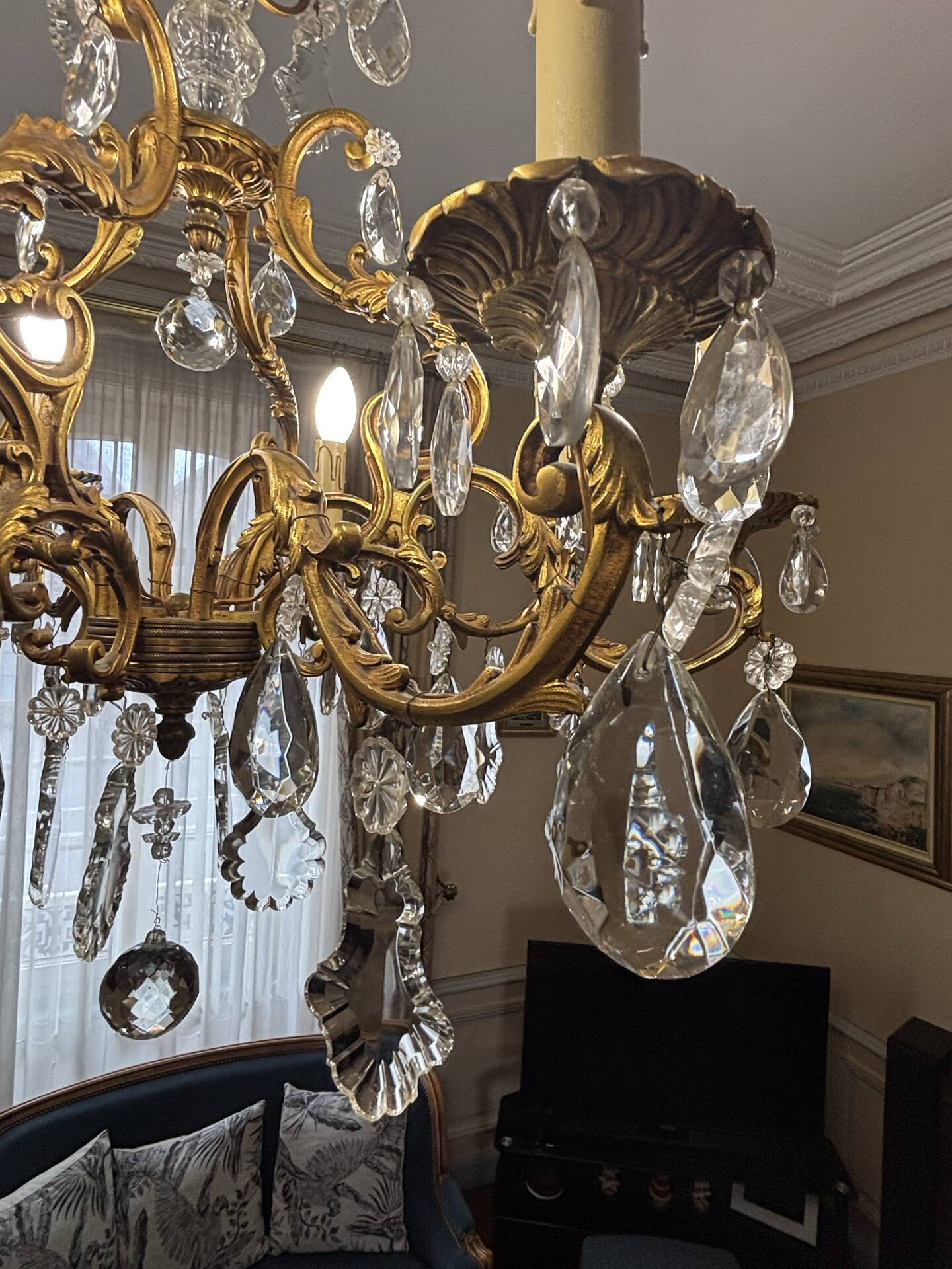 Lustre en cristal