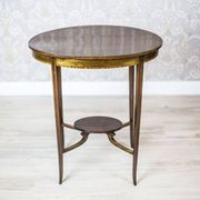 Table d'appoint ovale du 19ème siècle