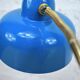 Vintage blue desk lamp