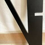 Geometric wooden magazine rack