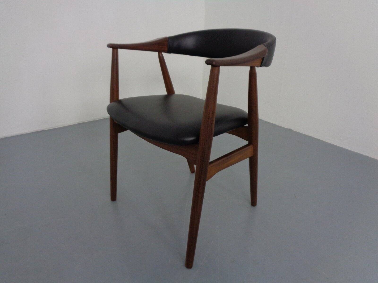 Teak armchair by Thomas Harlev for Farstrup, Denmark, 1960s